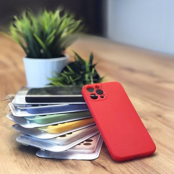 Wozinsky színes tok szilikon rugalmas tartós tok iPhone 13 mini piros