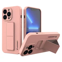 Wozinsky kitámasztható tok iPhone 13 Pro Max - rózsaszín
