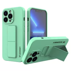   Wozinsky kitámasztható tok Flexible Silicone telefontok iPhone 13 Pro Mint