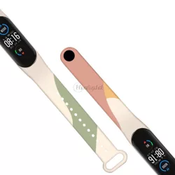   Strap Moro okosóra csereszíj Xiaomi Mi Band 6 / Mi Band 5 csereszíj camo fekete (5) tok