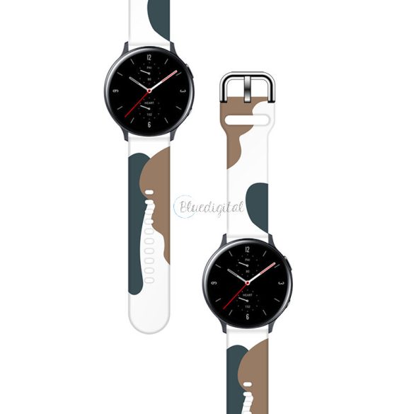 Moro csereszíj Samsung Galaxy Watch 42mm színes terepmintás