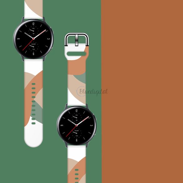 Moro csereszíj Samsung Galaxy Watch 42mm színes terepmintás