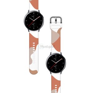 Moro csereszíj Samsung Galaxy Watch 42mm színes terepmintás