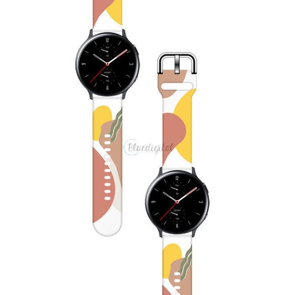 Moro csereszíj Samsung Galaxy Watch 42mm színes terepmintás