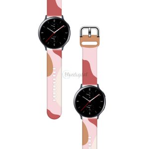 Moro csereszíj Samsung Galaxy Watch 42mm színes terepmintás