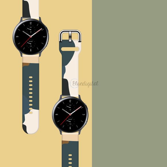 Moro csereszíj Samsung Galaxy Watch 42mm színes terepmintás