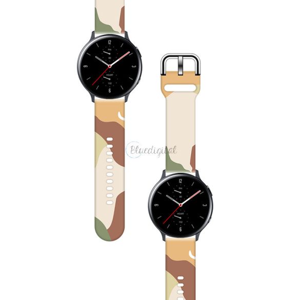 Moro csereszíj Samsung Galaxy Watch 42mm színes terepmintás