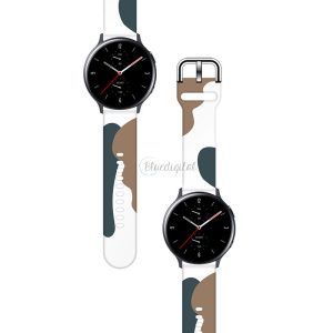 Moro csereszíj Samsung Galaxy Watch 46mm színes terepmintás