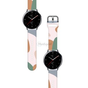 Moro csereszíj Samsung Galaxy Watch 46mm színes terepmintás