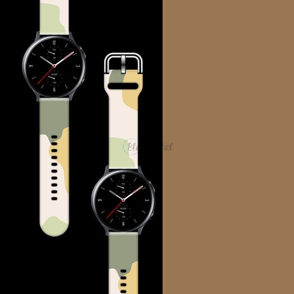 Moro csereszíj Samsung Galaxy Watch 46mm színes terepmintás