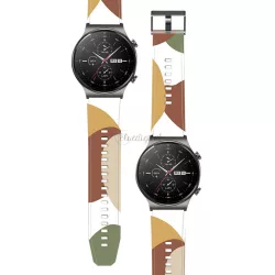   Strap Moro Csereszíj Huawei Watch GT2 PRO karkötő karkötő Camo fekete (5) tok