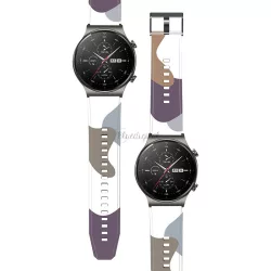   Strap Moro Csereszíj Huawei Watch GT2 Pro csereszíj Camo fekete (10) tok