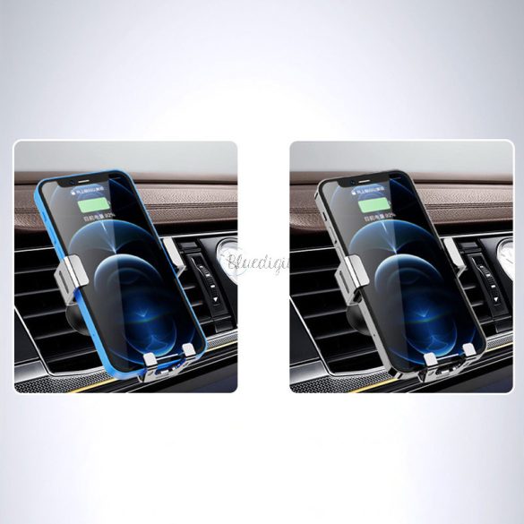 Gravity okostelefon autós tartó, Légbeömlő kék (YC12)