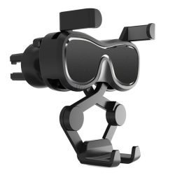   Gravity okostelefon autós tartó Légbeömlő levegőfrissítő fekete (YC06)