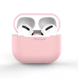 tok Airpods Pro Silicone lágy fedőhátlapja Pink (C tok)