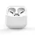 AIRPODS 2 / AIRPODS 1 SILICONE SOFT tok Headphones fehér (C tok)