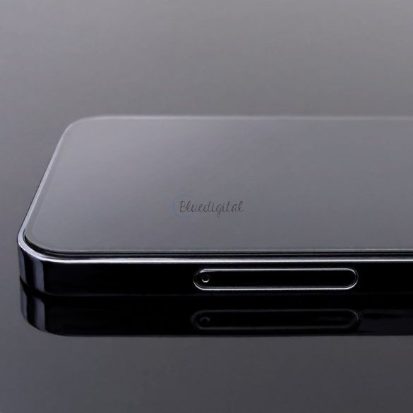 Wozinsky Super Tough Full edzett üveg Teljes képernyős képtoktel tok Friendly Samsung Galaxy A53 5G fekete
