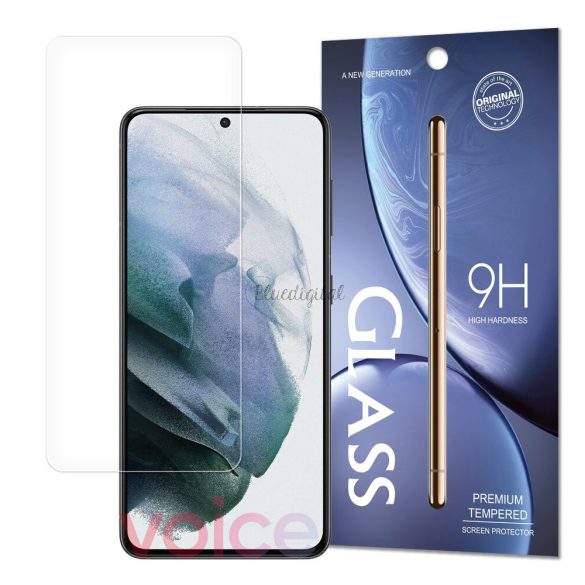 edzett üveg tempered glass 9H képernyővédő Samsung Galaxy S22 + (S22 Plus)