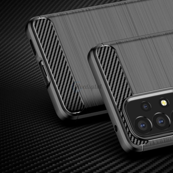 Carbon tok Flexible tok Sleeve Samsung Galaxy A53 5G fekete