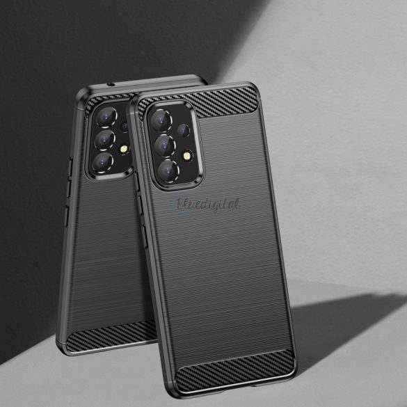 Carbon tok Flexible tok Sleeve Samsung Galaxy A53 5G fekete