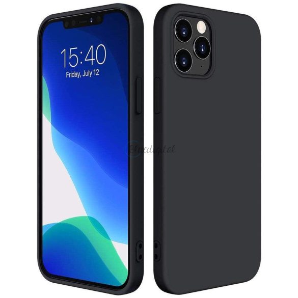 Szilikon tok lágy rugalmas szilikon tok Xiaomi Redmi Note 10 5G / POCO M3 Pro fekete