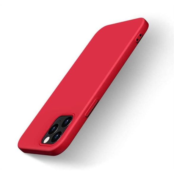 Szilikon tok Lágy flexibilis szilikon tok iPhone 13 Pro Red