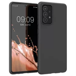   Szilikon tok Lágy flexibilis szilikon tok Samsung Galaxy A03s fekete