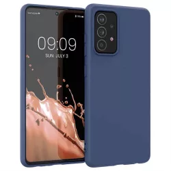   Szilikon tok Lágy flexibilis szilikon tok Samsung Galaxy A03s kék