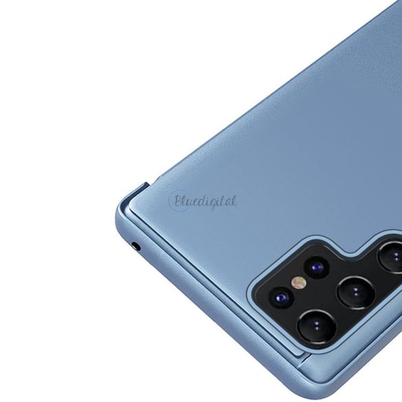 Clear View tok Flip tok Samsung Galaxy S22 Ultra kék