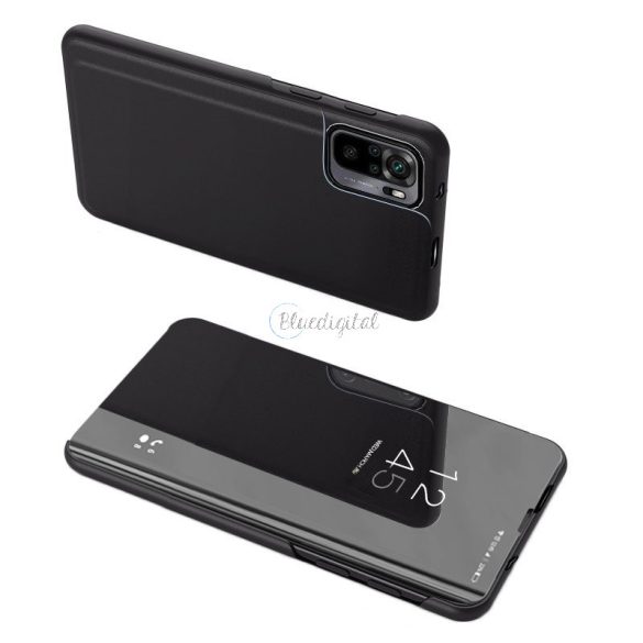 Clear View Case tok Xiaomi Redmi Note 11 Pro Plus 5G (China) / 11 Pro 5G (China) / Mi11i HyperCharge fekete