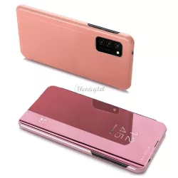 Clear View tok Samsung Galaxy A03S (166,5) rózsaszín