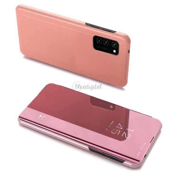 Clear View tok Samsung Galaxy A03S (166,5) rózsaszín