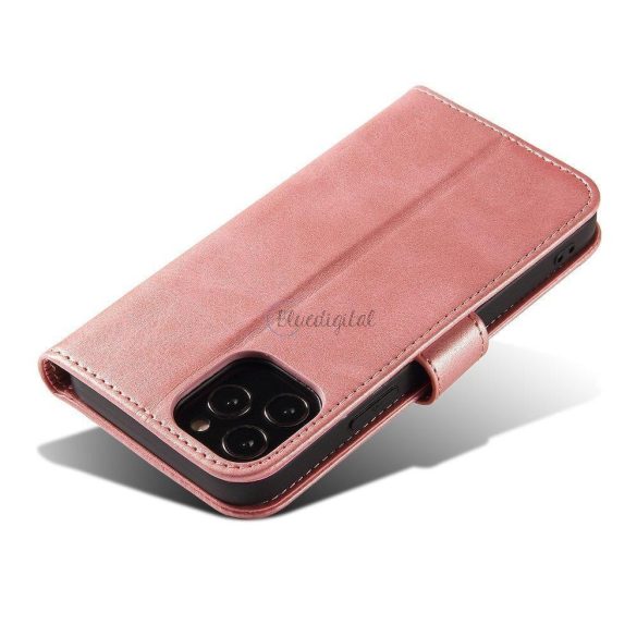 Mágneses tok Elegáns tok és állvány funkcióval Samsung Galaxy A53 5G rózsaszín