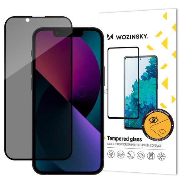 Wozinsky betekintésvédett üveg edzett üveg tempered glass iPhone 13 Pro Max  anti-kémszűrővel