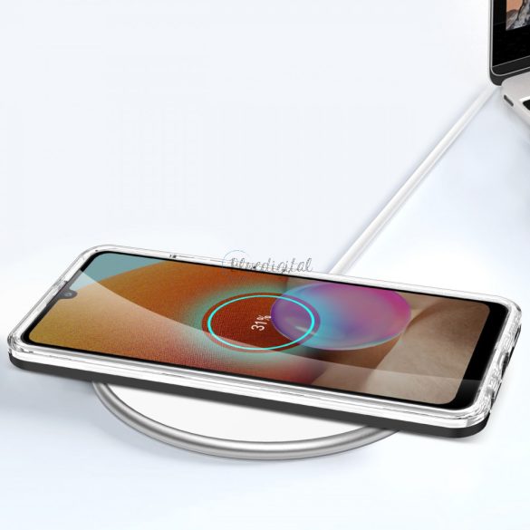 Clear 3az1ben tok Samsung Galaxy A32 5G tok gél telefontok