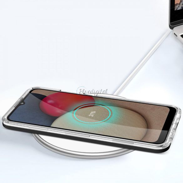 Clear 3az1ben tok Samsung Galaxy A03S (166) gél telefontok