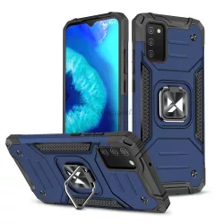   Wozinsky Ring Armor  kemény hybrid tok + mágneses tartó Samsung Galaxy A03S Blue
