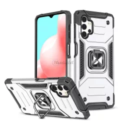   Wozinsky Ring Armor  kemény hybrid tok + mágneses tartó Samsung Galaxy A73 ezüst