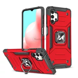   Wozinsky Ring Armor  kemény hybrid tok + mágneses tartó Samsung Galaxy A73 piros