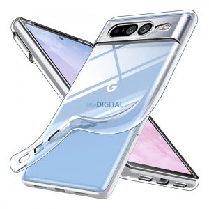 Ultra Clear 0,5 mm-es Google Pixel 7 Pro Case gél hátlap átlátszó