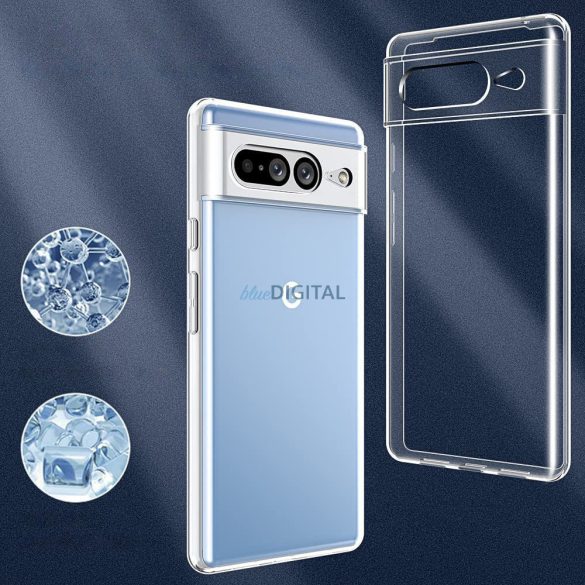 Ultra Clear 0,5 mm-es Google Pixel 7 Pro Case gél hátlap átlátszó