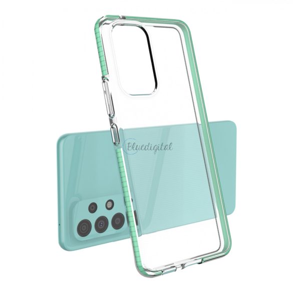 Spring case tok gél TPU tok színes Samsung Galaxy A73 fekete