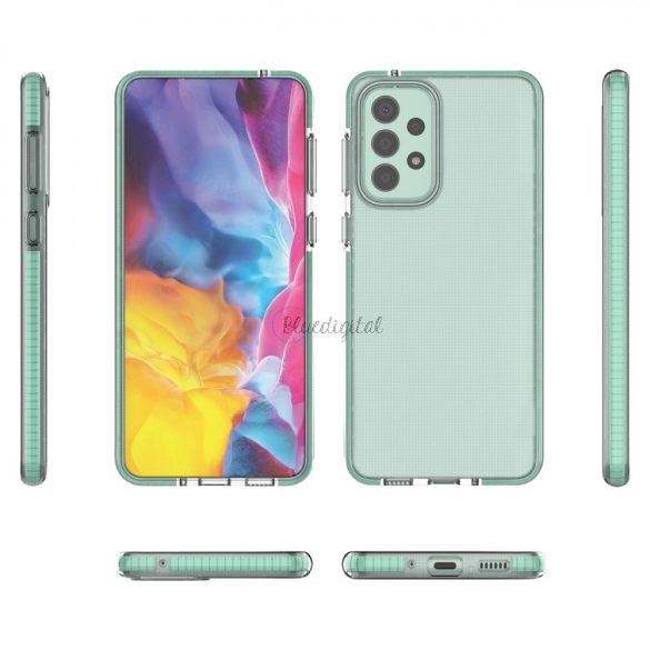 Spring case gél tok színes Samsung Galaxy A33 5G világos rózsaszín