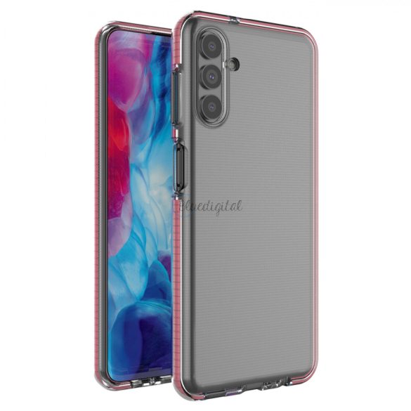 Spring case gél tok színes Samsung Galaxy A13 5G világos rózsaszín