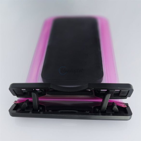 Vízálló telefon táska tasak rózsaszínű tok