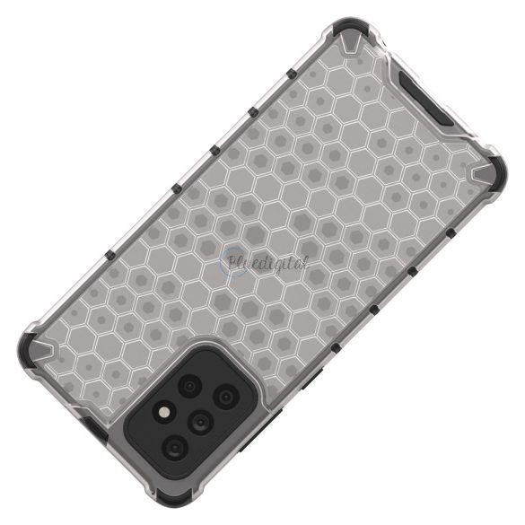 Honeycomb tok ütésálló borítás zselés Samsung Galaxy A53 5G fekete