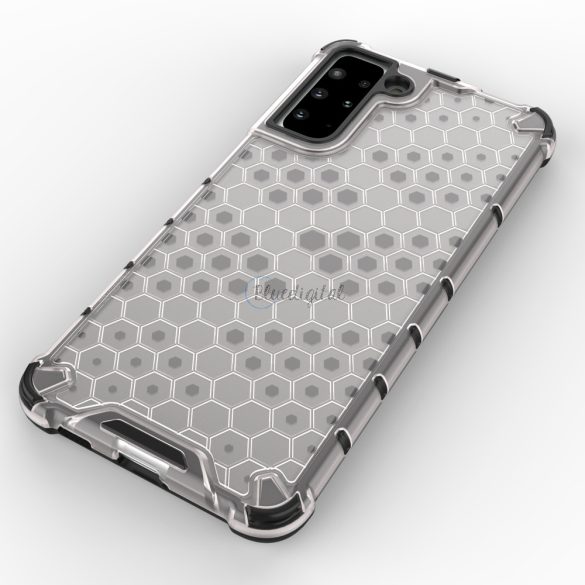Honeycomb tok ütésálló géltok Samsung Galaxy S22 + (S22 Plus) fekete