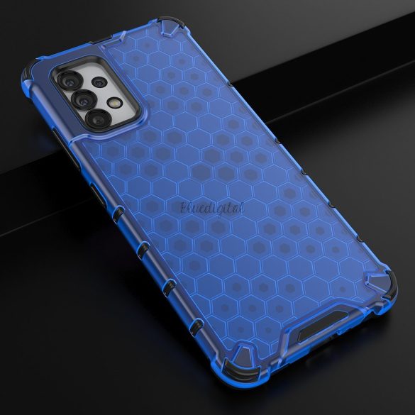 Honeycomb tok Armor géltok Samsung Galaxy A03S -hez (166.5) Kék