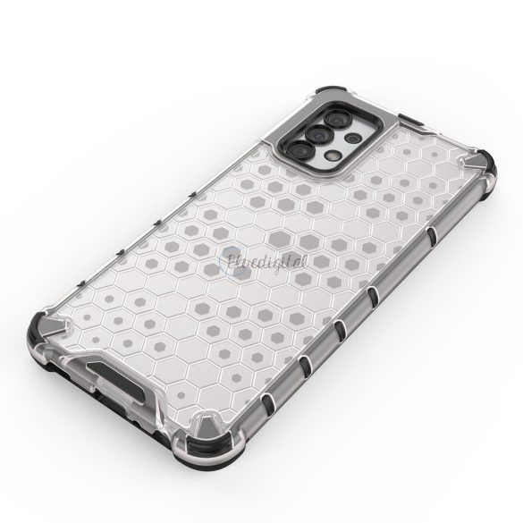 Honeycomb tok Armor géltok Samsung Galaxy A03S -hez (166.5) Kék