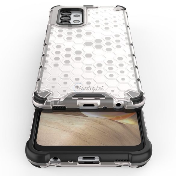 Honeycomb tok ütésálló géltok Samsung Galaxy A13 5G átlátszó
